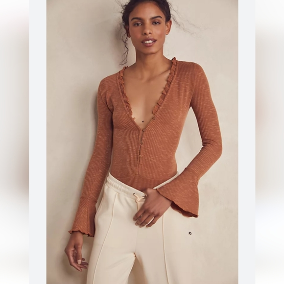 Free People Jackie Bodysuit Size Small - Picture 1 of 8